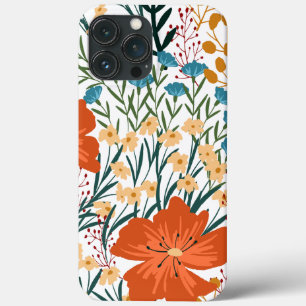 Case-Mate iPhone Case Fleur sauvage Motif sans couture