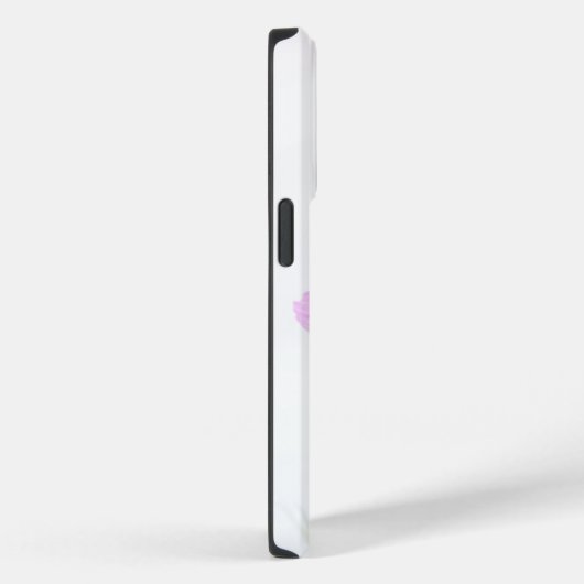 Coques Case-Mate iPhone Fleur sauvage rose (Verso / Droite)