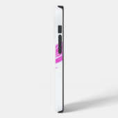 Coques Case-Mate iPhone Fleur sauvage rose (Verso / Gauche)