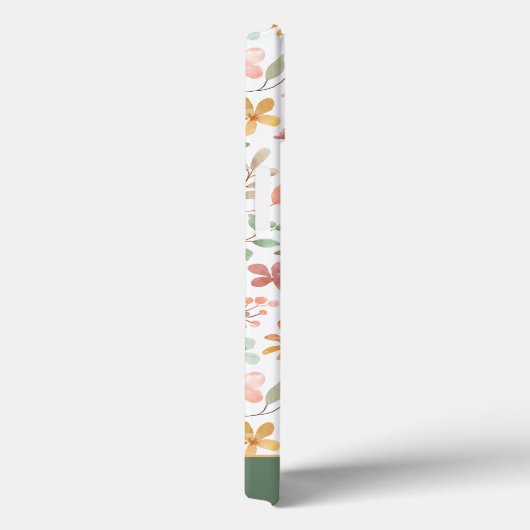 Coques Case-Mate iPhone Fleur sauvage rose floral (Verso / Droite)