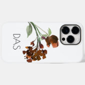 Coques Case-Mate iPhone Fleur sauvage | Terracotta Orange Bohemian Custom (Verso (horizontal))