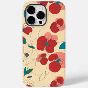 Coque Pour Pour iPhone 14 Pro Max Fleur sauvage Wonderland motif de fleurs stylisé