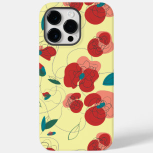 Coque Pour Pour iPhone 14 Pro Max Fleur sauvage Wonderland   motif de fleurs stylisé