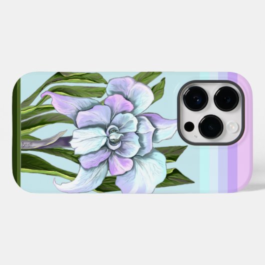 Coques Case-Mate iPhone Fleur Smeraldo (Verso (horizontal))