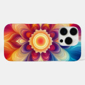 Coques Case-Mate iPhone Fleur solaire (Verso (horizontal))