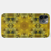Coques Case-Mate iPhone Fleur soleil éclate dorée (Dos (Horizontal))
