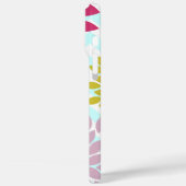 Coques Case-Mate iPhone Fleur StarBurst en bois imprimé iPhone personnalis (Verso / Gauche)