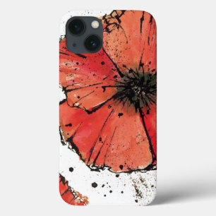 Coques Pour iPhone Fleur sur un arrière - plan blanc