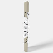 Coques Case-Mate iPhone Fleur tendance - gris, jaune, lin (Verso / Droite)