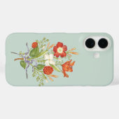 Coques Case-Mate iPhone Fleur tourbillonnante (Verso (horizontal))