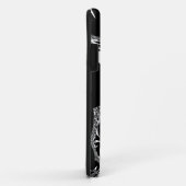 Coques Case-Mate iPhone Fleur tribale (Dos/Droite)