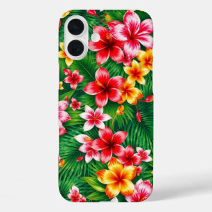 Coques iPhone 16 Plus Fleur tropicale