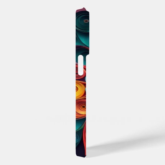 Coques Case-Mate iPhone Fleur unique 3D (Verso / Droite)