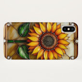 Coques Case-Mate iPhone Fleur Vibrante Encadrée avec Ornement (Dos (Horizontal))