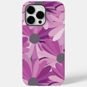 Coque Pour Pour iPhone 14 Pro Max Fleur violet de marguerite africaine
