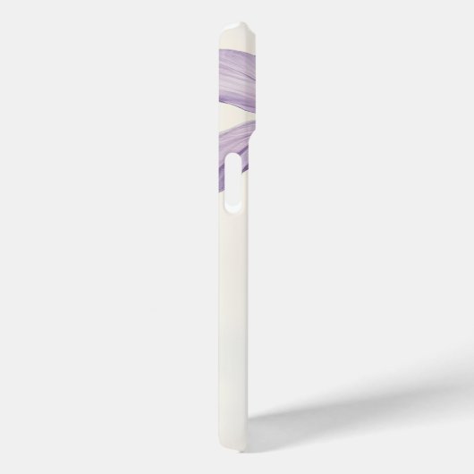 Coques Case-Mate iPhone Fleur violette (Verso / Droite)