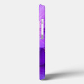 Coques Case-Mate iPhone Fleur violette (Verso / Gauche)