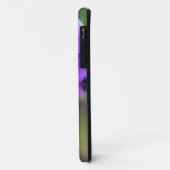 Coques Case-Mate iPhone Fleur violette (Dos/Gauche)