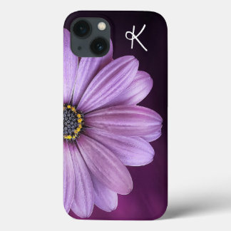 Case-Mate iPhone Case Fleur Violette Monogrammée
