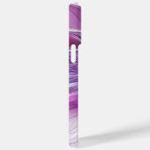 Coques Case-Mate iPhone Fleur violette rose Passion Abstrait Art fractal (Verso / Droite)