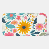 Coques Case-Mate iPhone Fleurie Brillante (Verso (horizontal))
