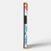 Coques Case-Mate iPhone Fleurie Brillante (Verso / Droite)