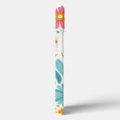 Coques Case-Mate iPhone Fleurie Brillante (Verso / Droite)