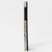 Coques Case-Mate iPhone Fleurir Avec Or Moderne Fleur Abstraite Fractale (Dos/Gauche)