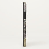 Coques Case-Mate iPhone Fleurir Avec Or Moderne Fleur Abstraite Fractale (Dos/Droite)