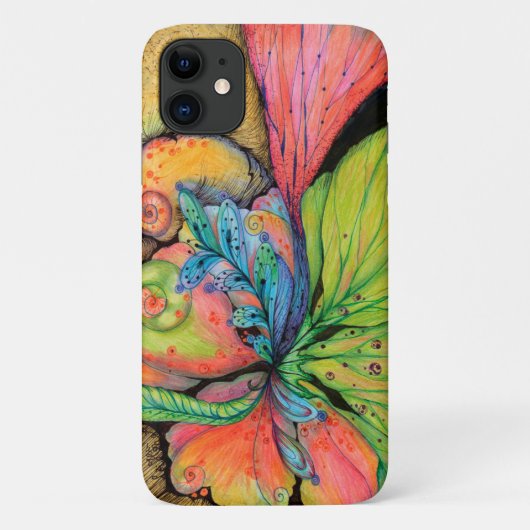 Coques Case-Mate iPhone Fleurissant d'amour (Dos)