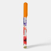 Coques Case-Mate iPhone fleurit de jardin d'été brillant (Verso / Droite)