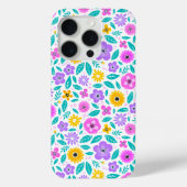 Coques Case-Mate iPhone Fleuron violet élégant (Verso)