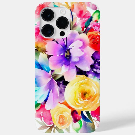 Coques Case-Mate iPhone Fleurs (Verso)