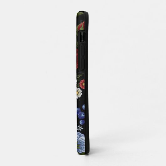 Coques Case-Mate iPhone Fleurs (Dos/Gauche)