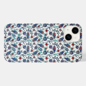 COQUES Case-Mate iPhone FLEURS (Verso (horizontal))