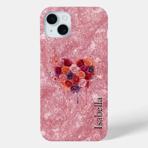 Coque iPhone 15 Mini Fleurs