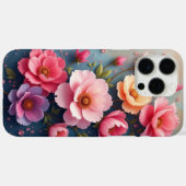 Coques Case-Mate iPhone Fleurs (Verso (horizontal))