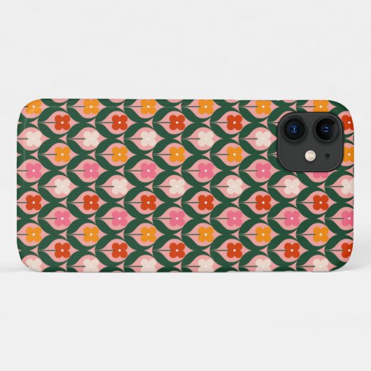 Coques Case-Mate iPhone Fleurs (Dos (Horizontal))