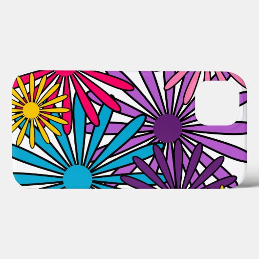 Coques Case-Mate iPhone Fleurs (Verso (horizontal))