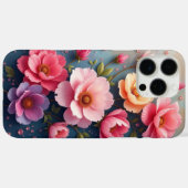 Coques Case-Mate iPhone Fleurs (Verso (horizontal))