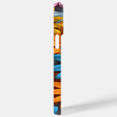 COQUES Case-Mate iPhone FLEURS 3D ORANGE BLEU ROSE BLANC (Verso / Droite)