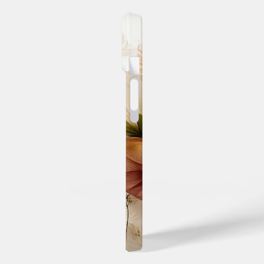 Coques Case-Mate iPhone Fleurs à fleurs séchées pressées (Verso / Gauche)