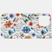 Coques Case-Mate iPhone Fleurs à l'aquarelle (Verso (horizontal))