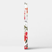 Coques Case-Mate iPhone Fleurs à l'aquarelle, motif transparent dessiné à (Verso / Gauche)