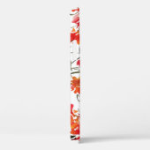 Coques Case-Mate iPhone Fleurs à l'aquarelle, motif transparent dessiné à (Verso / Droite)