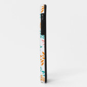 Coques Case-Mate iPhone Fleurs abstraites colorées motif (Dos/Gauche)