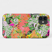 Coques Case-Mate iPhone Fleurs abstraites de fille mignonne (Dos (Horizontal))