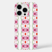 Coques Case-Mate iPhone Fleurs Abstraites et rouge à lèvres (Verso)