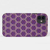 Coques Case-Mate iPhone Fleurs Abstraites rose or (Dos (Horizontal))