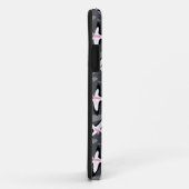Coques Case-Mate iPhone Fleurs abstraites roses et modernes (Dos/Droite)